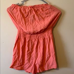 Off the shoulder romper